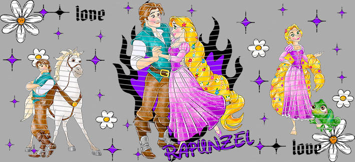 16oz Disney style-D-1092